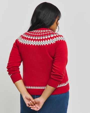 Cardigan Femme Joe Browns - Style Fair Isle Rayé Vintage