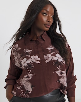 Religion Floral Graphic Shirt