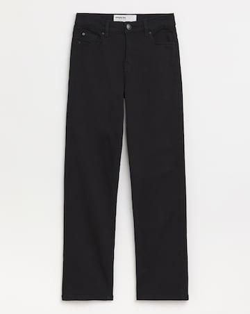 Black 24/7 Stretch Straight Leg Jeans