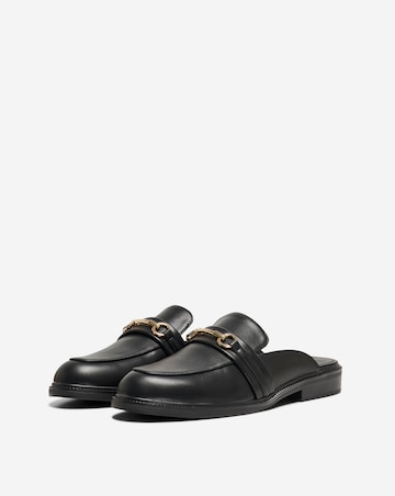 Only Lux Mule With Gold Detailing Standard Fit