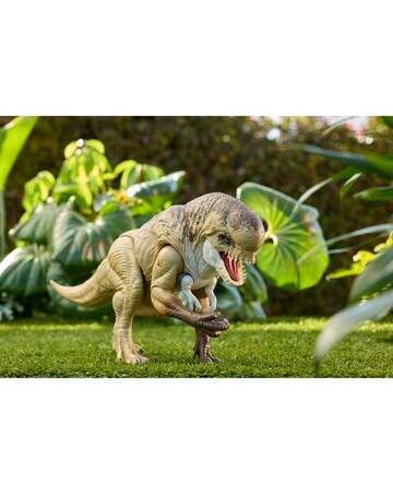 Jurassic World Rebirth Rumble 'n Rampage Dinosaur Action Figure Distortus Rex
