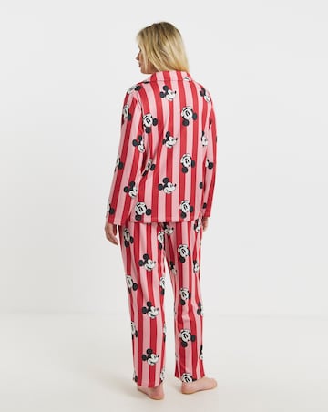 Mickey Mouse Button Through Pyjama Set