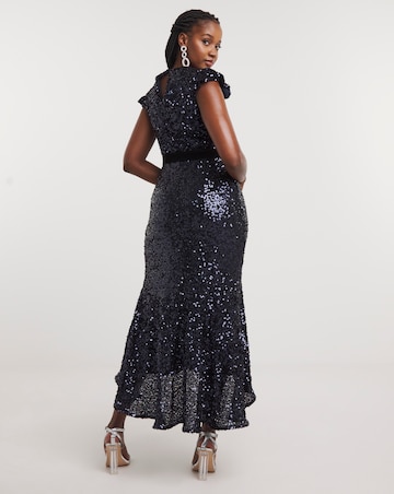 Joanna Hope Sequin Maxi Dress