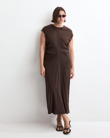 Mango Mini Dress With Draped Detail