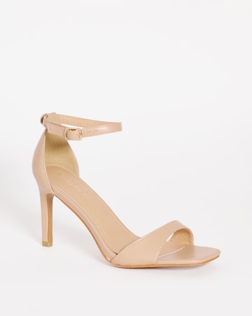 Savona Barely There Heeled Sandals Ex Wide Fit