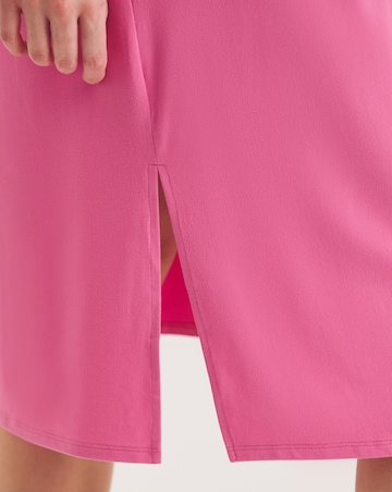 Pink Supersoft T-Shirt Dress