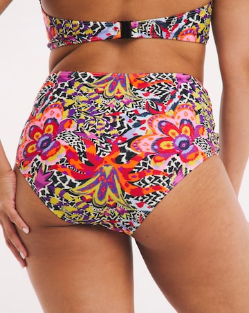 Joe Browns Zebra High Waist Bikini Bottoms