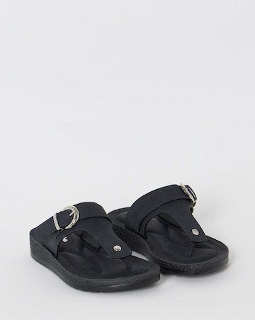 Jinx Toe Post Comfort Sandals - Wide Fit (E)