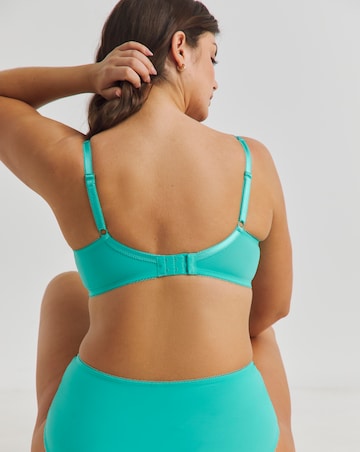 Pretty Secrets (2 Pack) Ella Lace Non Wired Full Cup Bras (C-F) Aqua/Blue