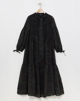 Tiered Georgette Maxi Dress