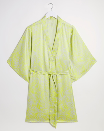 Satin Kimono Robe