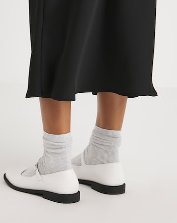 Brooke Mary Jane Square Toe Shoes - Extra Wide Fit (EEE)