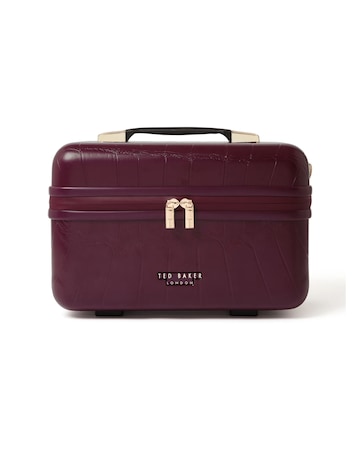 Ted Baker Plum Vanity Suitcase