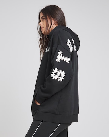 Simply Be Black Stockholm Graphic Hoodie