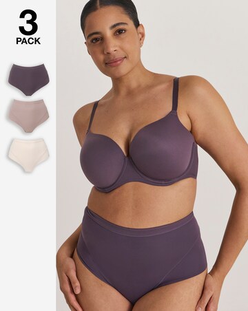 Magisculpt 3 Pack Light Tummy Shaper Knickers