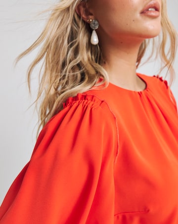 Joanna Hope Ballon Sleeve Shift Dress