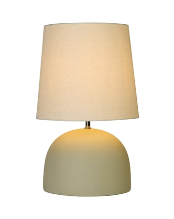 Flat Base Ceramic Table Lamp