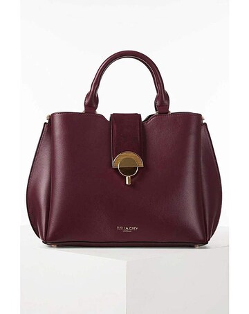 Luella Grey Octavia Plum Work Tote