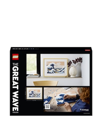 LEGO ART Hokusai - The Great Wave Wall Art Adults Set 31208