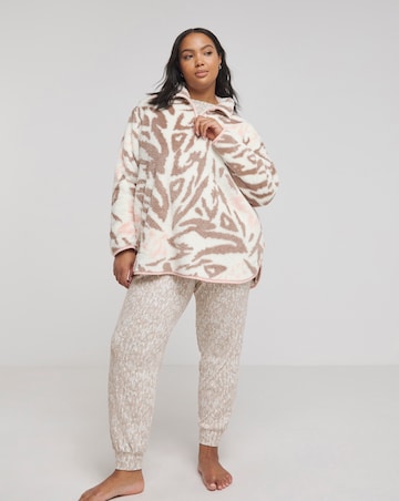 Pretty Secrets Super Soft Snuggle Top With Contrast Binding