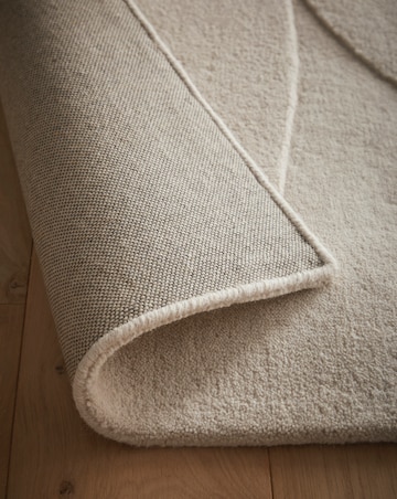 Sculptured Wool Pebble Rug