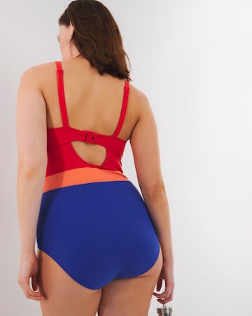 Tropical Non Wired Bandeau Swimsuit