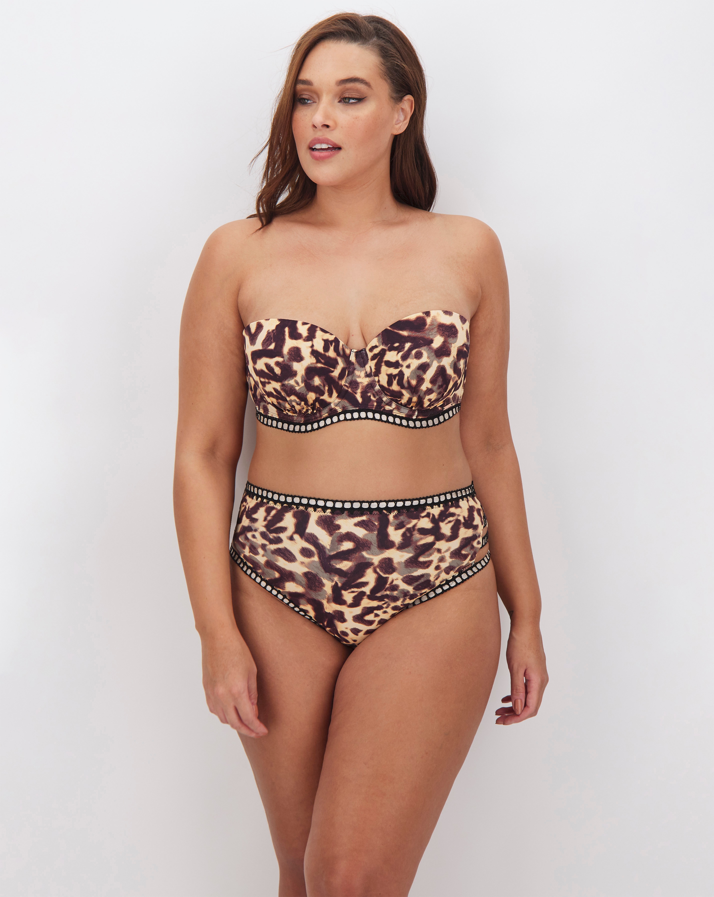 Figleaves leopard print swimsuit 2025