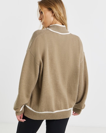 Gym King Restore 1/4 Zip Knit