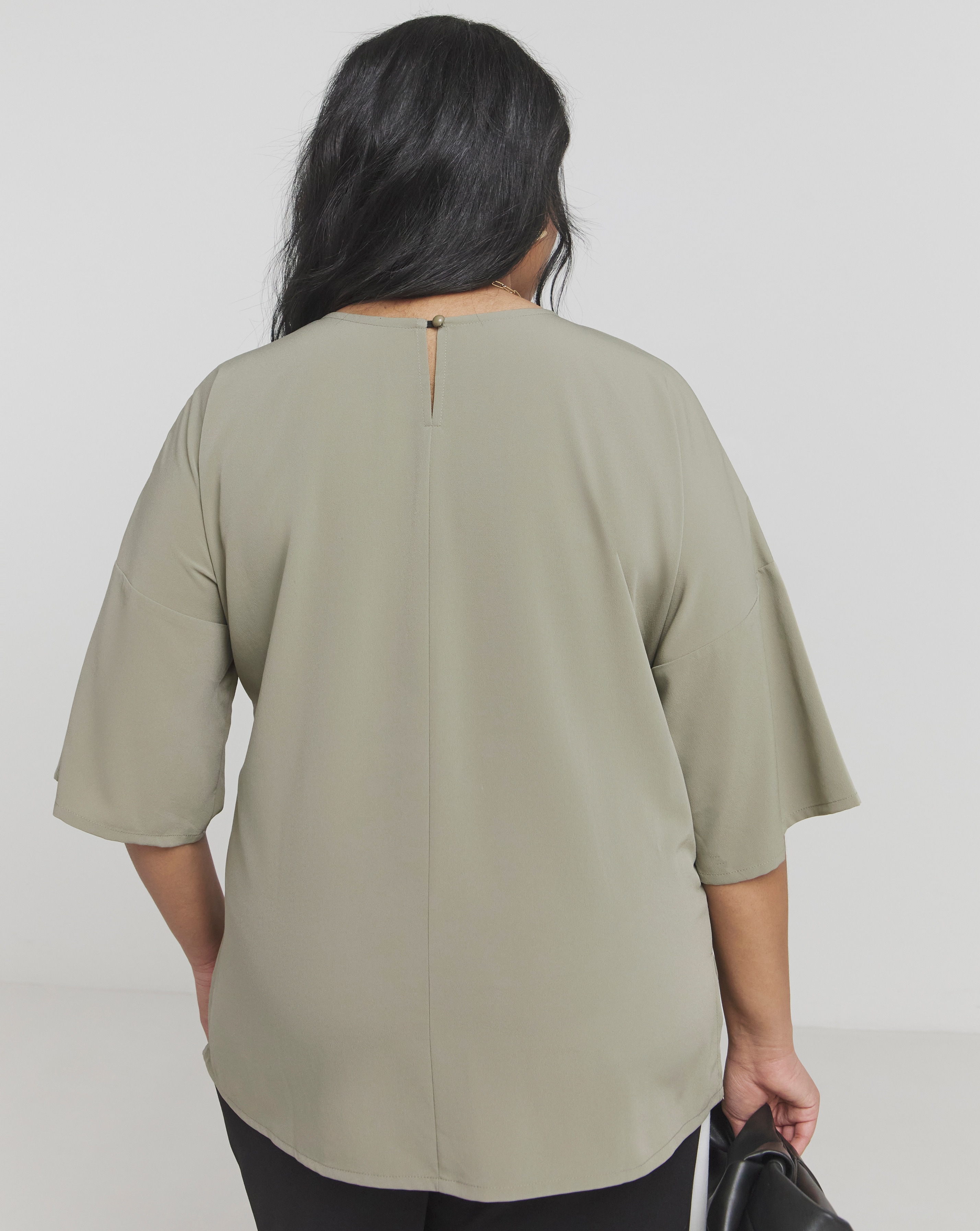 Drop sleeve blouse sale