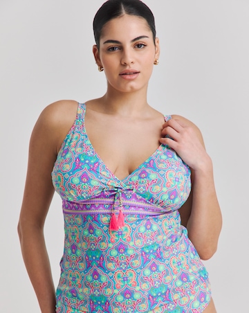 Joe Browns Paradise Cove Non Wired Tankini Top Multi