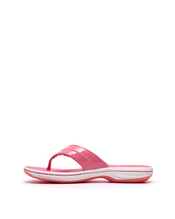 Clarks Pink Cloudsteppers Brinkley Reyna Sandals - Standard Fit (D)