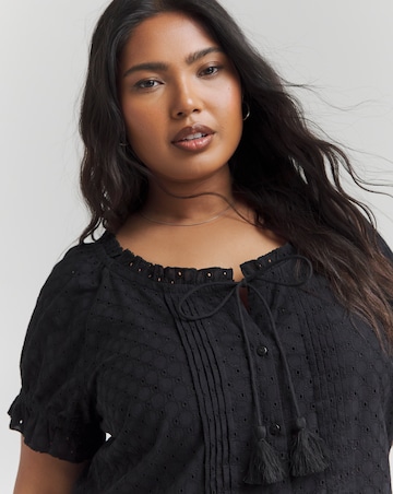 Joe Browns Joyful Broderie Blouse