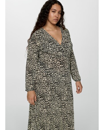 Mango Colombia V-Neck Dress