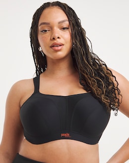 Panache High Impact Wired Sports Bra Black
