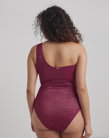 Figleaves Curve Cancun One Shoulder Swimsuit