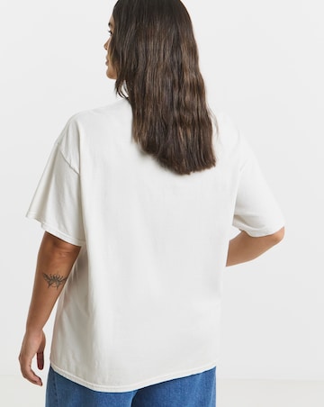 Ecru Harvard License T-Shirt