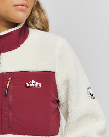 Snowdonia Ecru Borg Lined Jacket