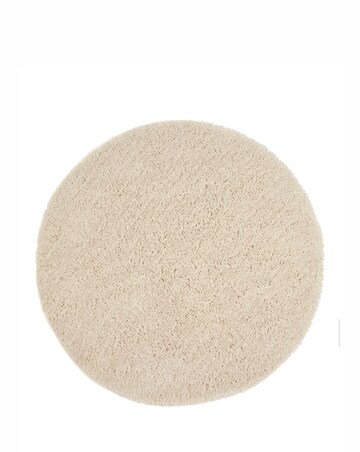 Chicago Light Neutrals Shaggy Circle Rug