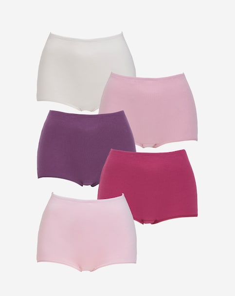 Pretty Secrets (5 Pack) Cotton Comfort Shorts