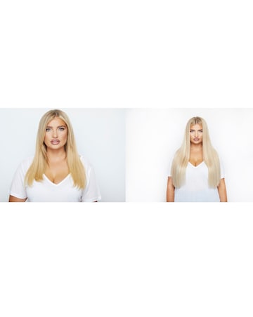 Beauty Works Deluxe Clip in 18inch Hair Extensions - Chocolate