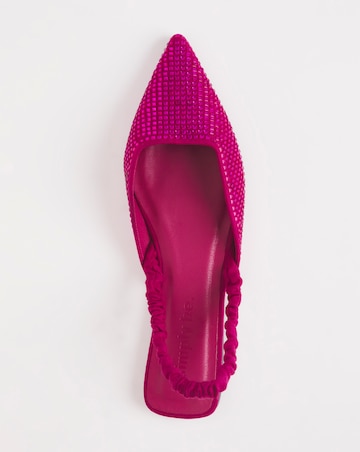 Lyon Embellished Flat Shoes - Wide Fit (E)