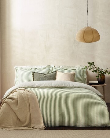 Yard Hebden Stripe 100% Cotton Duvet Set