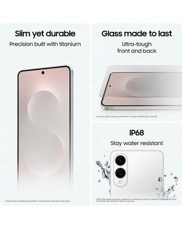 Samsung Galaxy S25 Edge 256GB - Titanium Icyblue