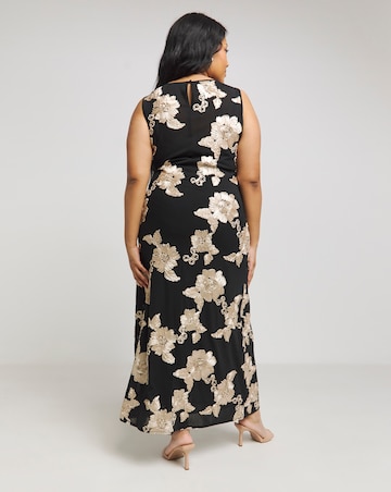 Joanna Hope MAGISCULPT Textured Mesh Dress