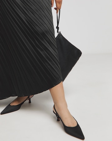 Joanna Hope Asymmetrical Pleated Skirt