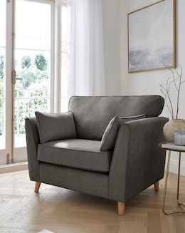 McKenzie Chenille Snuggle Chair