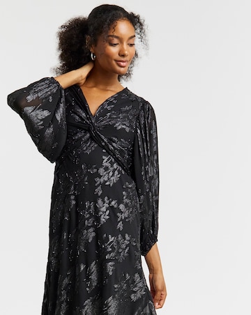 Joanna Hope Lurex Maxi Dress