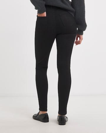 Super Stretch Premium Denim Black Skinny Jeans