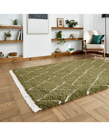 Think Rugs Boho Fringe Rug