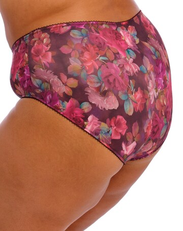 Goddess Kayla Full Fit Knicker Plum Rose